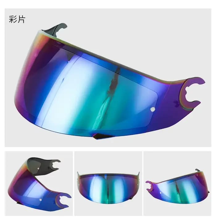 Visière de casque de moto pour Shark Skwal D-Skwal 2 Spartan Carbon