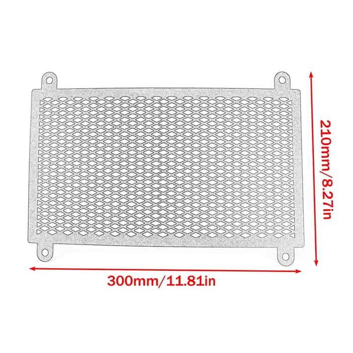 Couvercle de calandre de radiateur de moto, Protection de réservoir d'eau pour Kawasaki Eliminator 500 2024 – 2025