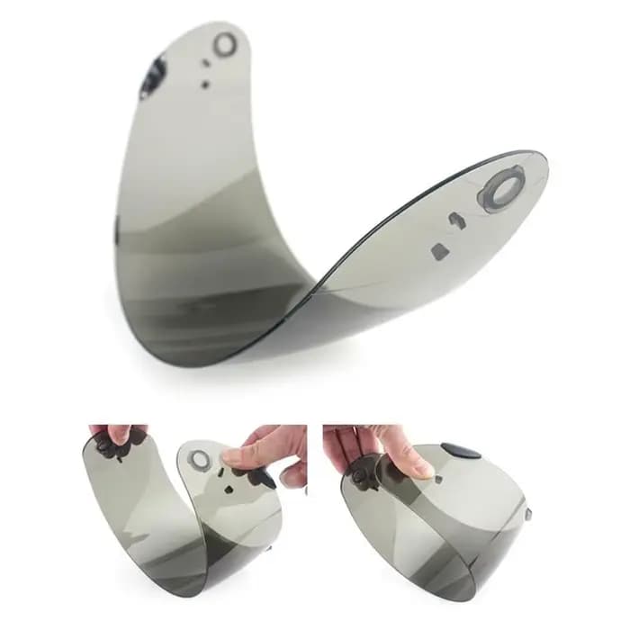 Casques 02DE Visors pour MIPS Casques cycles moterage Full Face Visors Visors Shield Cascètes Casques accessoires