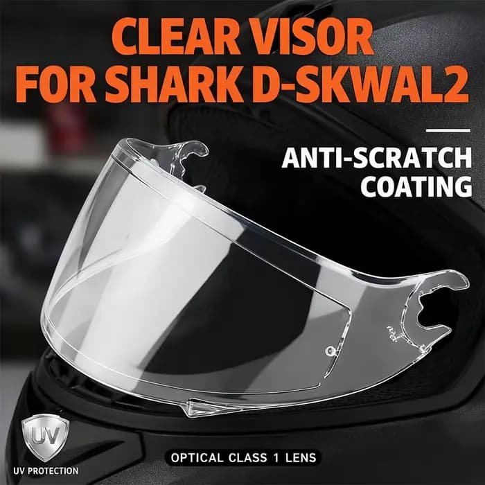 Nouvelle visière de casque de Moto – Pour SHARK D-SKWAL2 Spartan Full Face