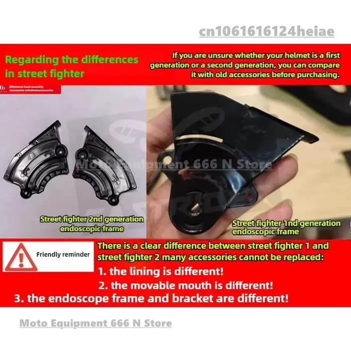 MT Streetfighter SV accessoires Mt casques connecteur menton et bouche