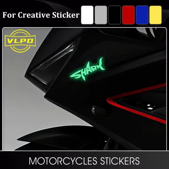 Autocollant lumineux de moto