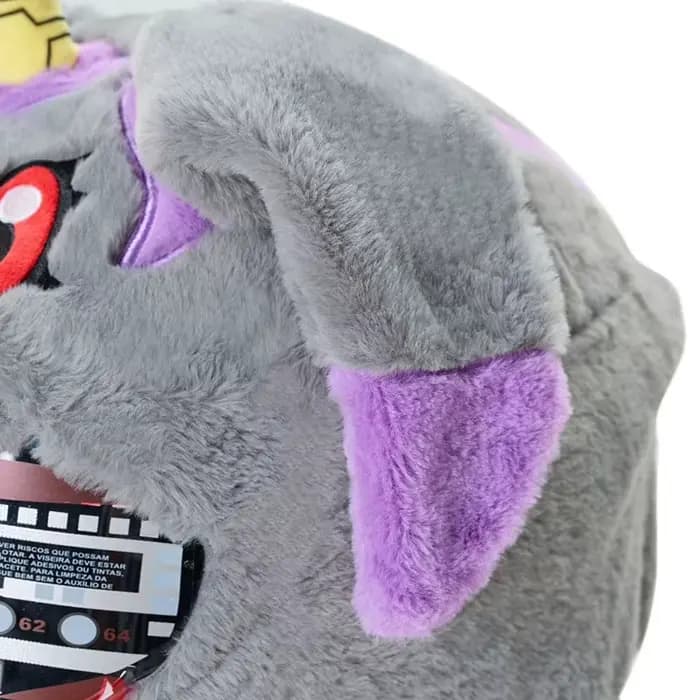 Housse de casque de moto Kawaii Digimon Gabumon en peluche, protection intégrale pour casque intégral, décoration de casque de moto anime