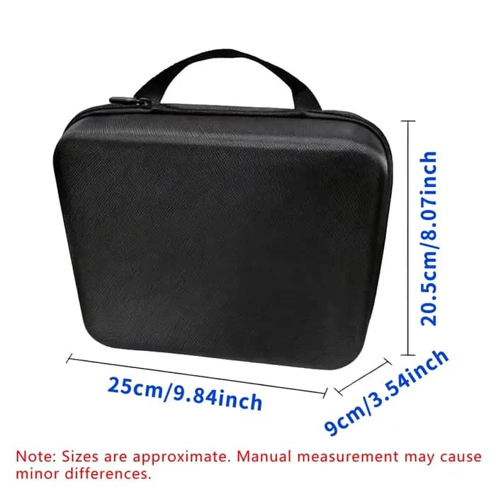 Sac de rangement portable EVA pour casque d'intercom arbitre EJEAS/Xinowy V4C V6C