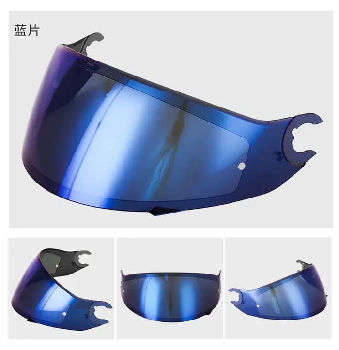 Visière de casque de moto pour Shark Skwal D-Skwal 2 Spartan Carbon