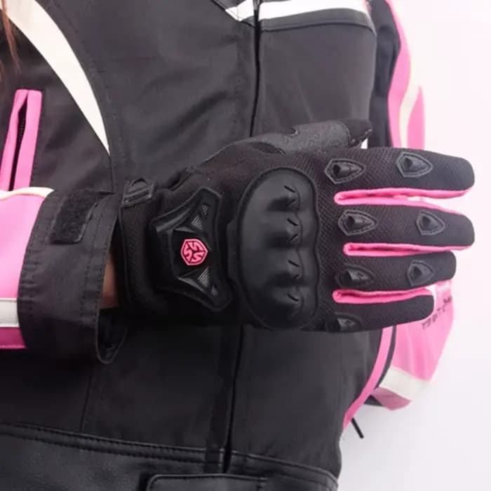 Gants de Moto femmes femme été tactile vélo électrique Guantes