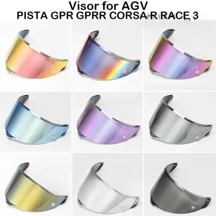 Visière de casque de moto pour AGV PISTA GPR GStore R CORSA R RACE 3