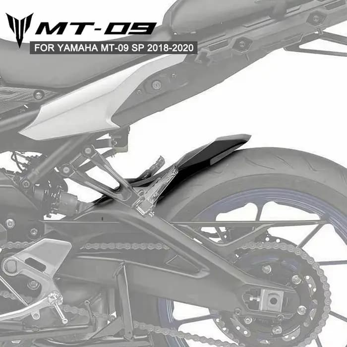 Garde-boue arrière pour moto