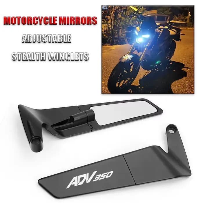 Rétroviseurs latéraux rotatifs réglables pour moto Honda ADV 350 ADV350