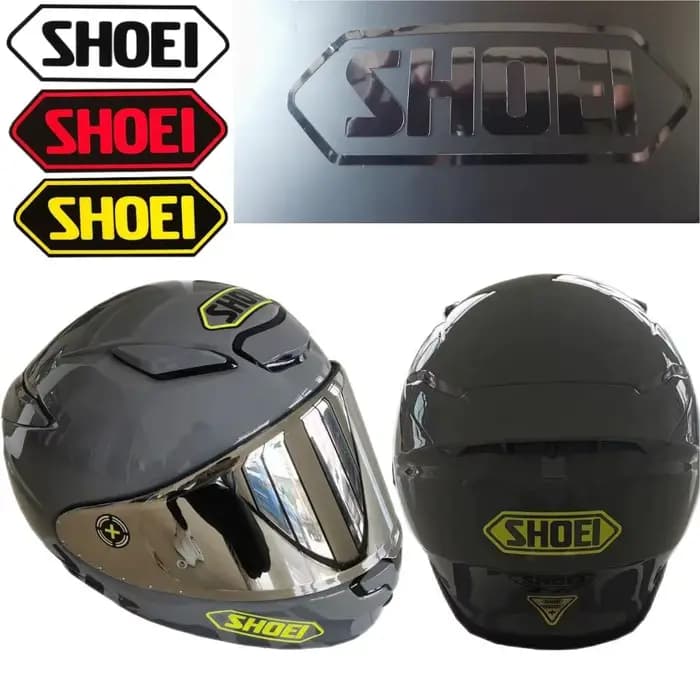 Autocollant de couleur réfléchissante pour casque SHOEI