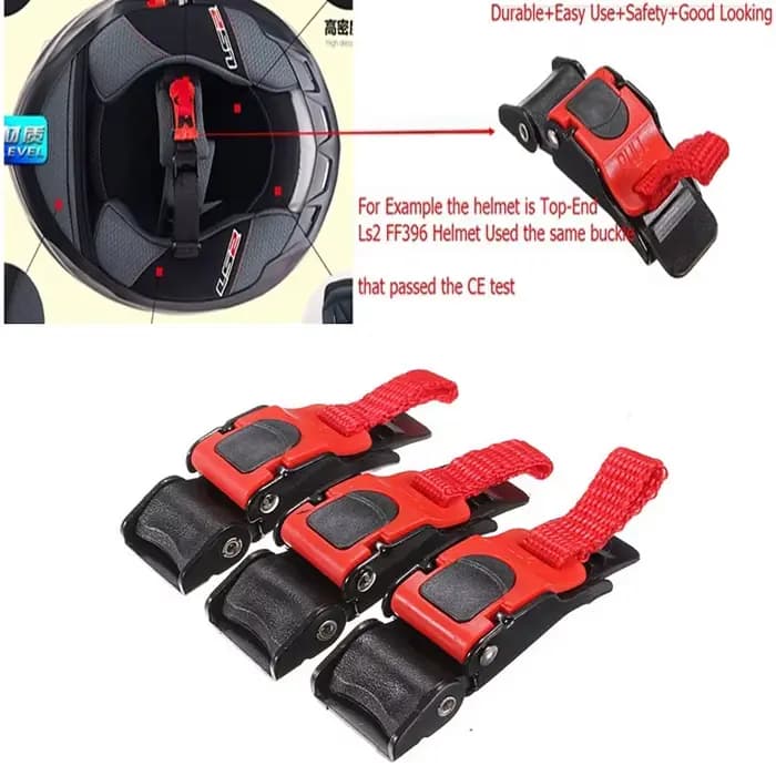 Mentonnière réglable pour casque de moto RL