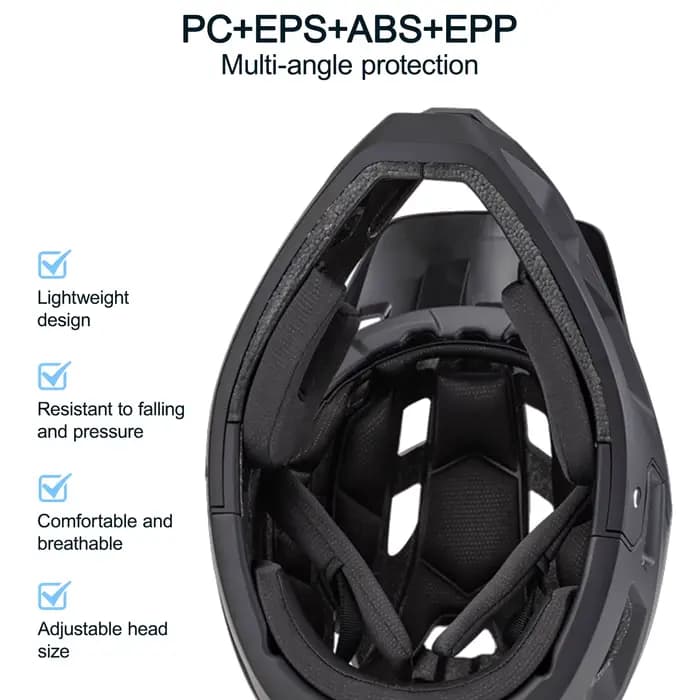 Casque intégral de vélo Seeker pour cross-country