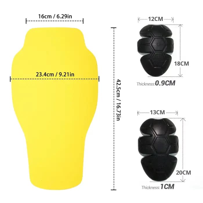 Équipement de protection CE pour moto