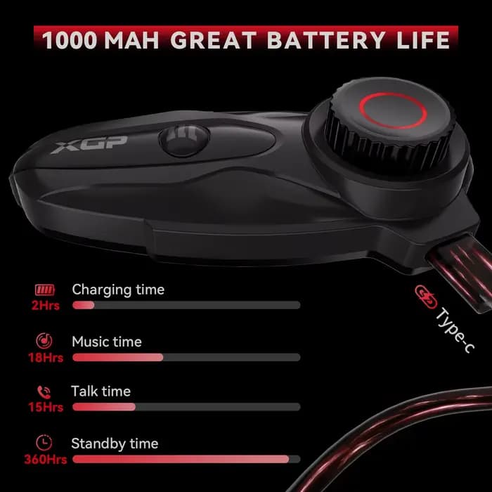 2025 Nouvel interphone de moto XGP X10 prend en charge l'interphone et l'écoute de musique simultanée 10 coureurs 2000 mètres