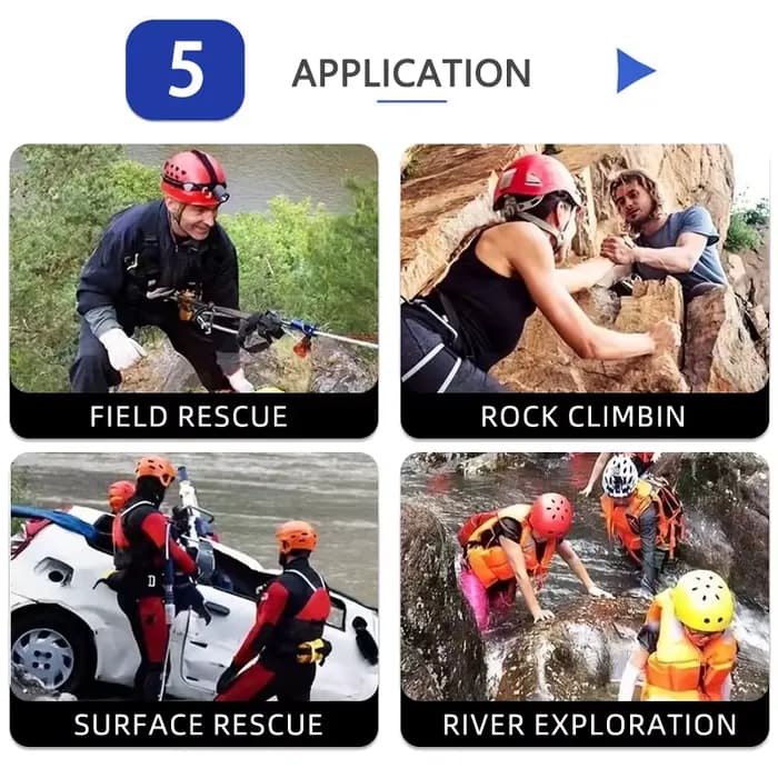 Casque de sécurité réglable pour sports nautiques