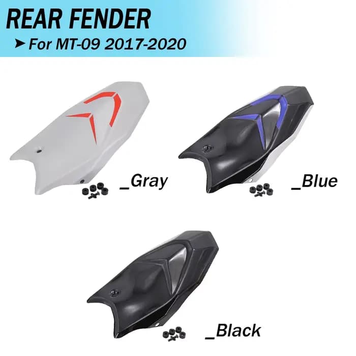 2019 2020 nouveaux accessoires de moto pour YAMAHA MT09 garde-boue arrière déflecteur de pare-brise