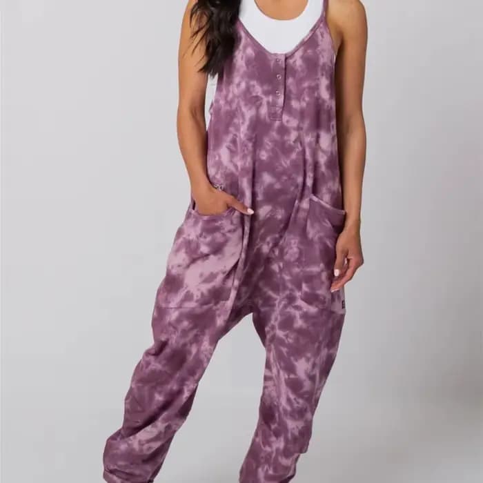Combinaisons à bretelles pour femmes, combinaison imprimée en treillis, ample, Style Simple, tout-assorti, décontracté, pour les déplacements, rue, vent, vêtements de maison, dos nu