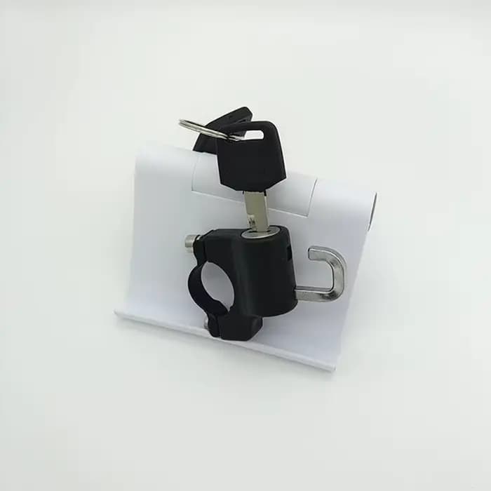 Verrou de casque antivol pour guidon