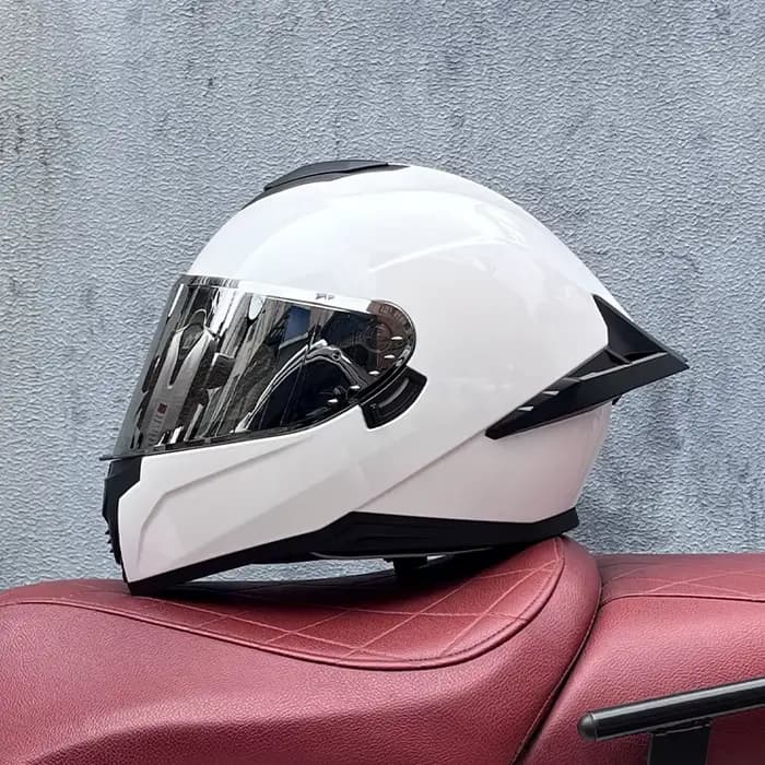 Casque de moto intégral approuvé par le DOT pour hommes et femmes