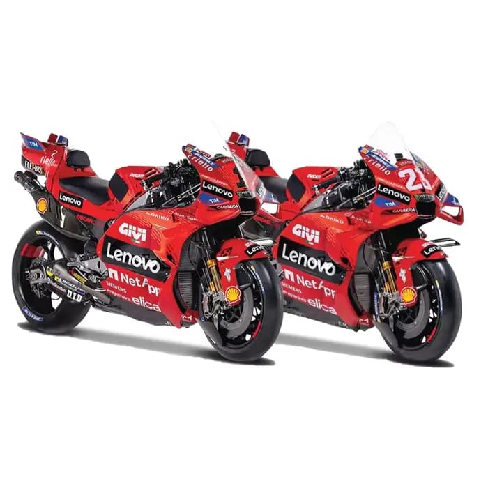 Nouveau en Stock Maisto 1:18 Ducati Lenovo Team 2024 série Champion Version Misano livrée alliage Miniature