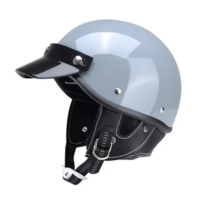 Casque de moteur demi-visage de Style coréen Vintage