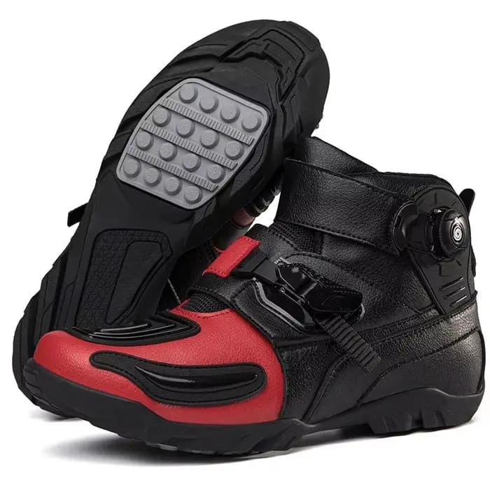 Chaussures d'équitation tout-terrain pour moto enduro pour hommes pour motocycliste et utilisation en extérieur