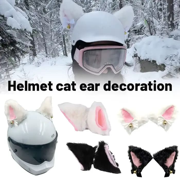 Paquet de 2 accessoires de casque d'oreilles de chat en fausse fourrure