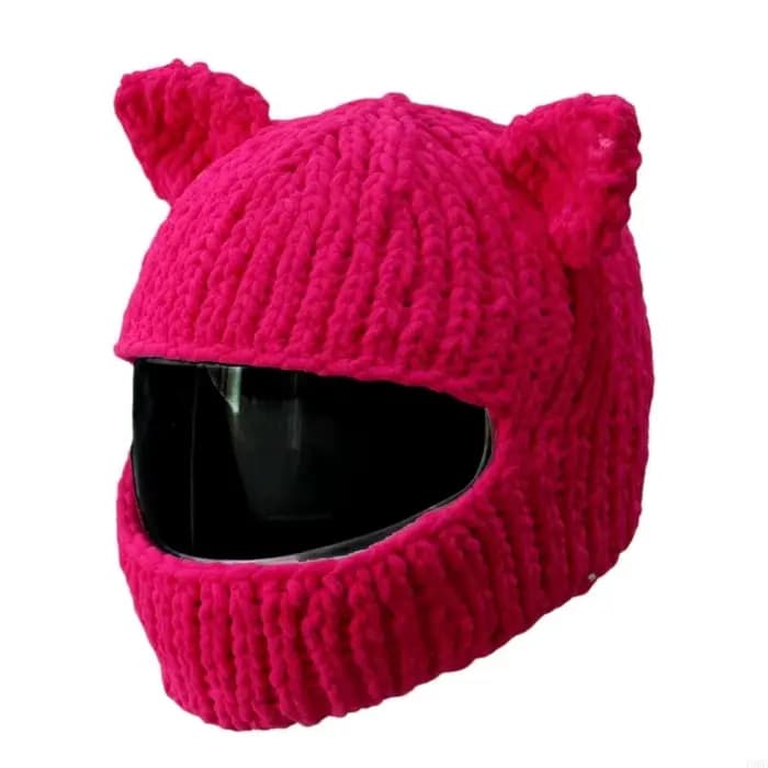 Housse pour casques avec oreilles chats amusantes