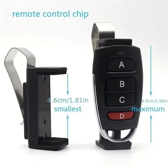 Clips de retenue de télécommande de porte de garage, porte-clés à distance, supports de voiture, support de télécommande, clip de visière