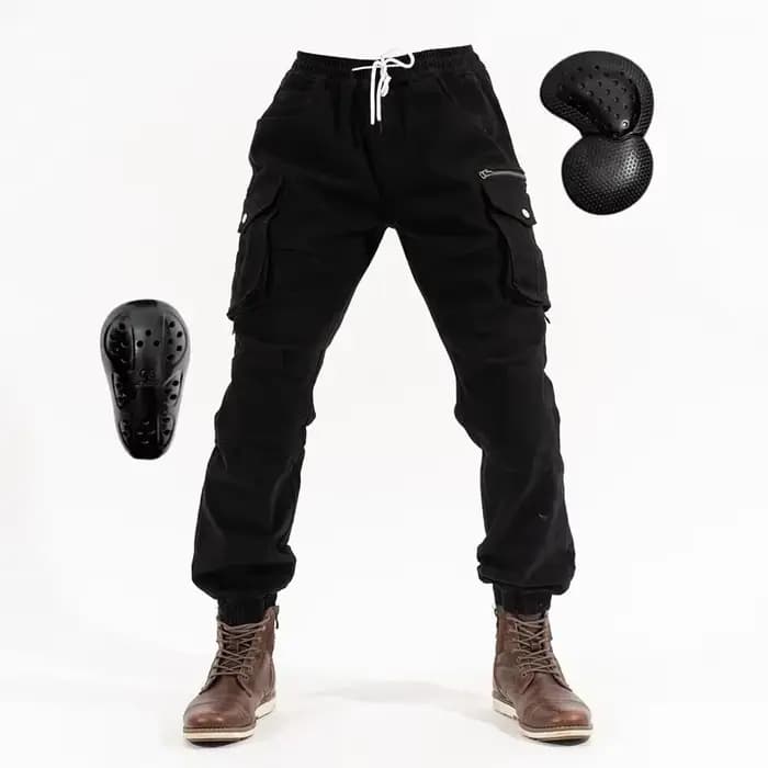 Pantalon d'équitation de moto avec poignées