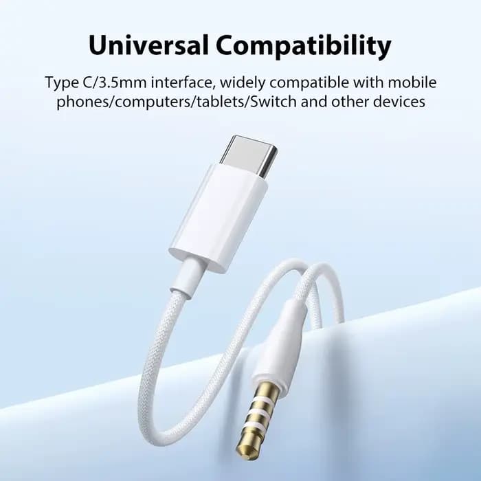 Écouteurs filaires USB Type C avec Microphone, 3.5mm, pour Samsung iPhone 17, Xiaomi, Huawei, Oppo, casque de contrôle de ligne HiFi