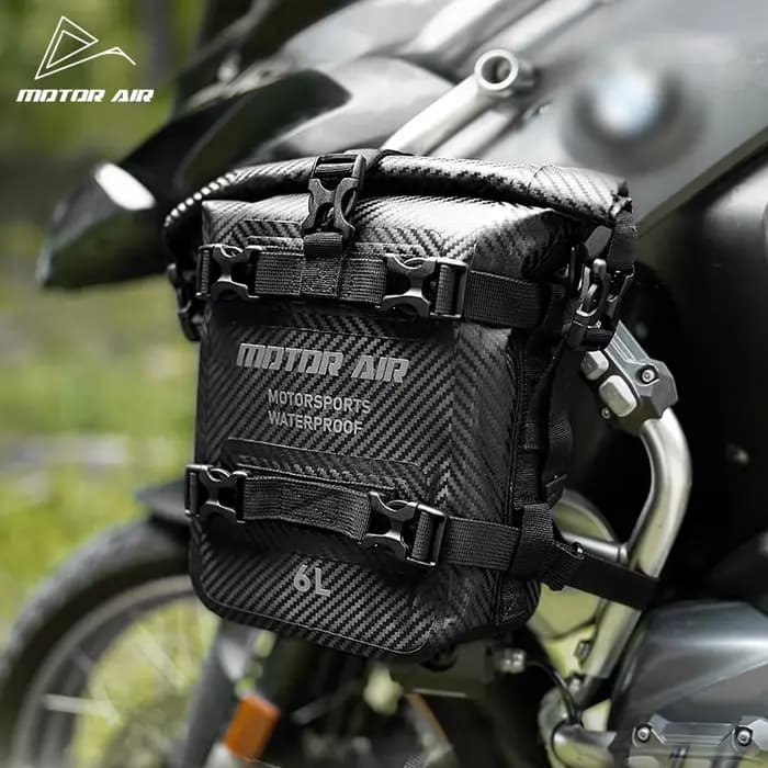 Moteur Air plus récent sac de moto 6L barres de sécurité sac pare-chocs multifonctionnel étanche outils de rangement Pack équipement d'équitation paquet