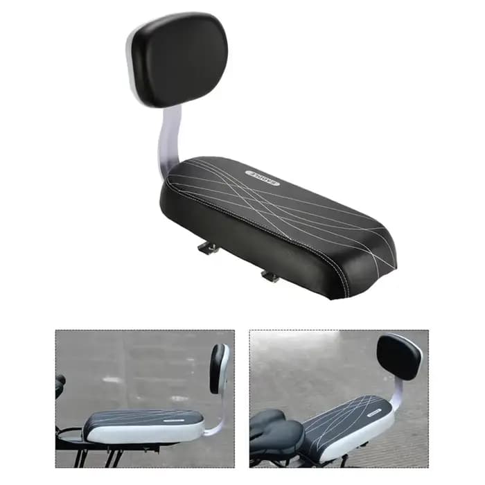 Accessoires de Cycle pièces Bicicleta vélo siège arrière selle enfant avec poignée de dossier accoudoir repose-pieds pédale