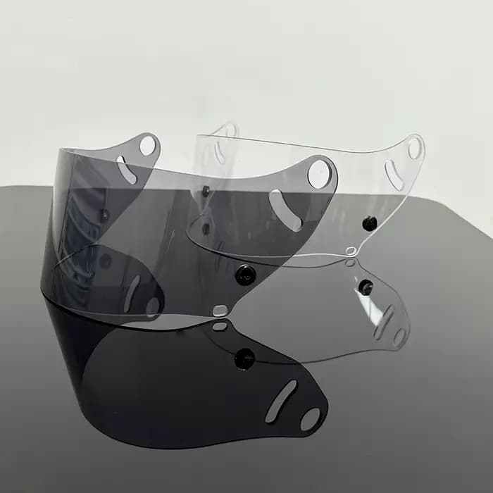 Visière de casque de moto