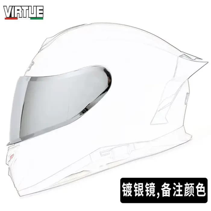 Visière de casque de moto pour lentilles