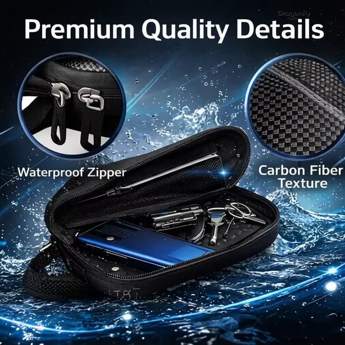 Sac latéral de grande capacité pour moto