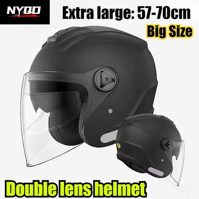 Casque de moto électrique grande taille ultra léger