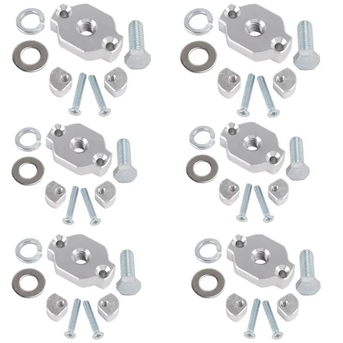 Kit de fixation rapide pour accessoires en aluminium