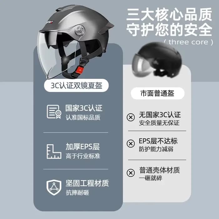 Casque léger de protection solaire d'été