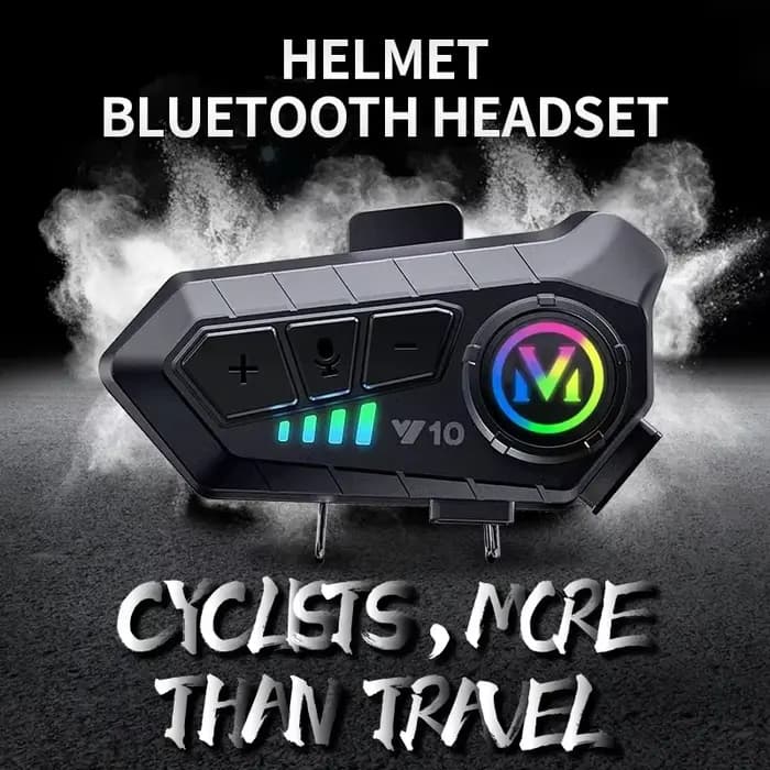 Casque de moto avec écouteurs IPX6 étanches