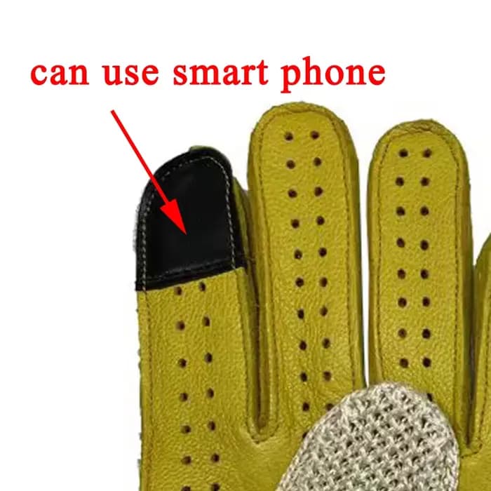Gants en peau d'agneau pour hommes