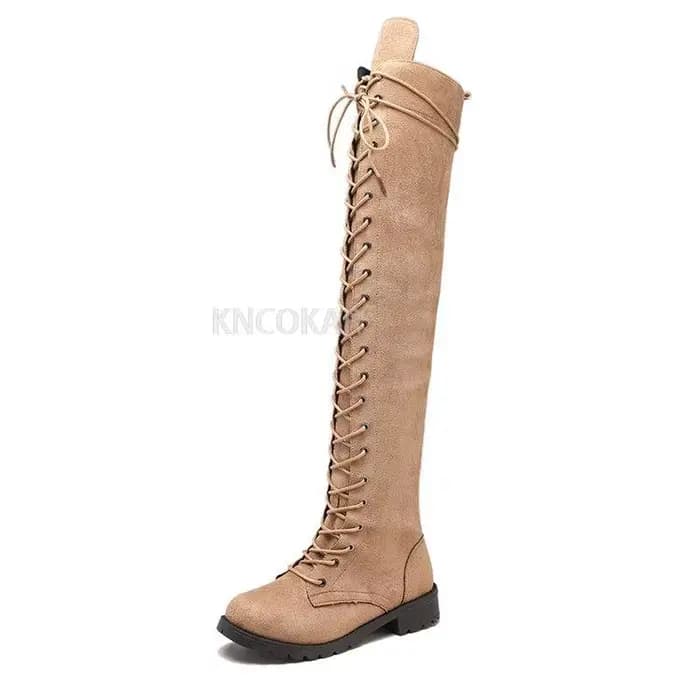 Cuissardes à lacets pour femmes