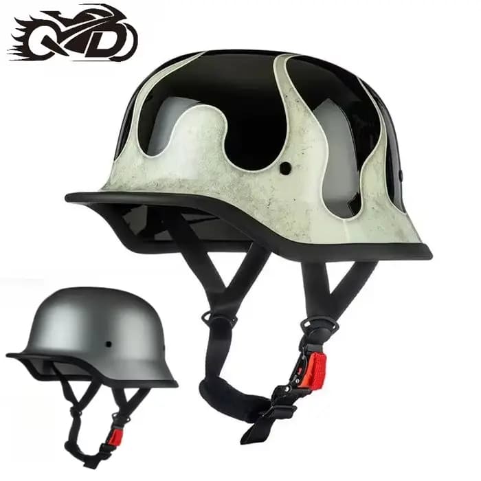 Casque De Moto approuvé DOT matériau ABS