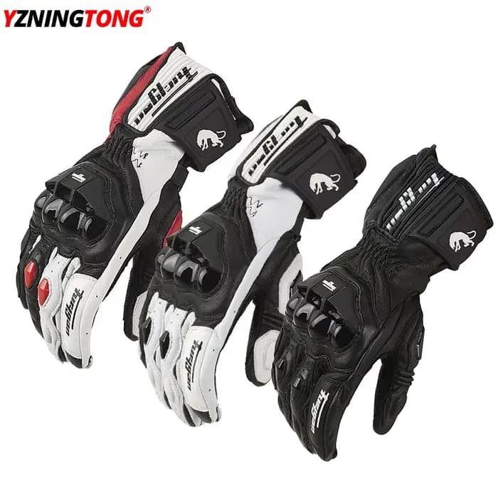 Gants de Motocross en Cuir pour Homme