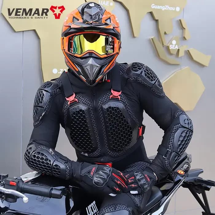 Veste de moto d'été pour hommes