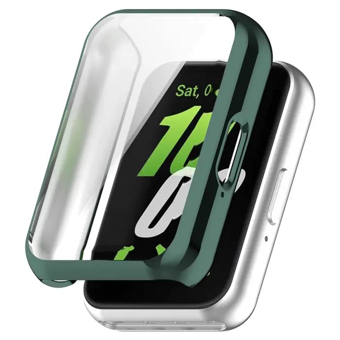 Étui de protection complet pour Samsung Galaxy fit 3 SM-R390, accessoires de remplacement, étuis à cadre, protection d'écran en TPU 360