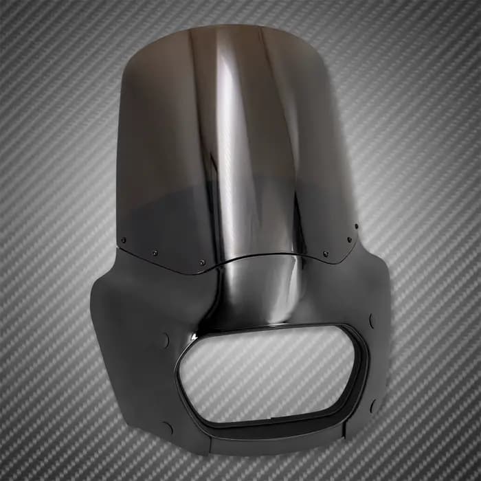 Carénage de moto ABS noir pour Harley Softail Fat Bob