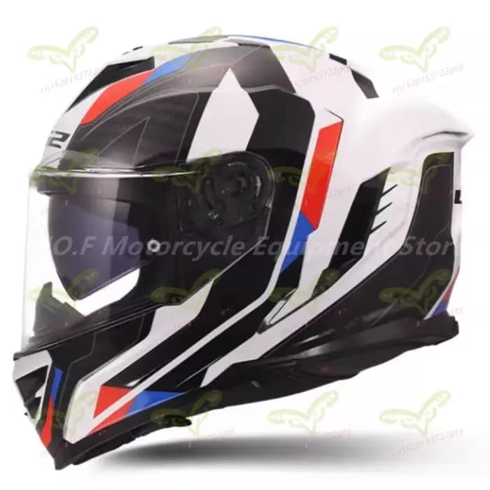 Casque de moto Original FF818 STORM III avec visière noire jour et nuit