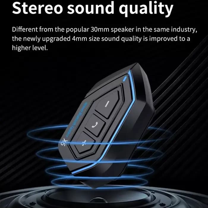 Softmax X6 casque de Moto Bluetooth