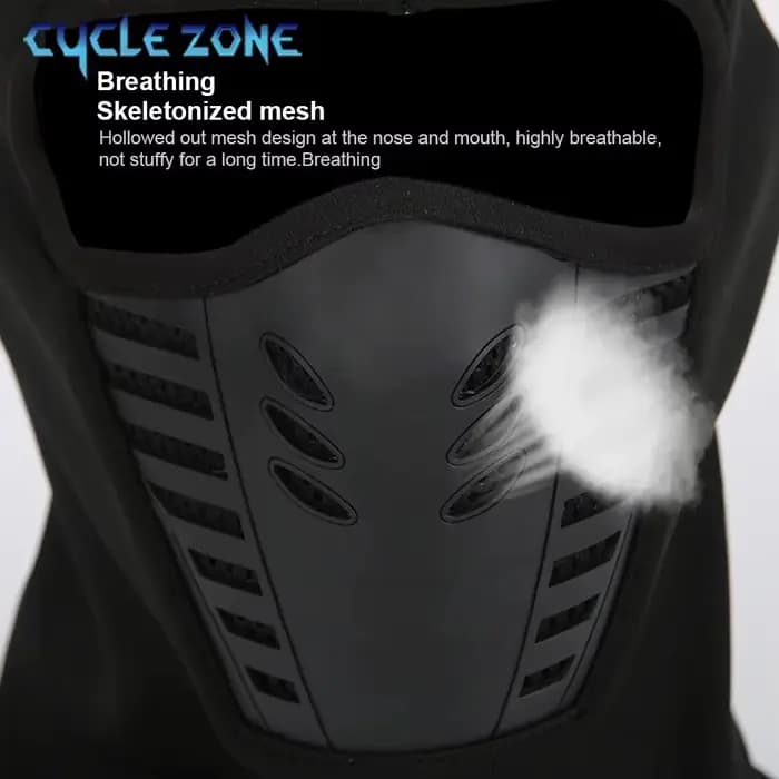 Masque thermique d'hiver pour moto